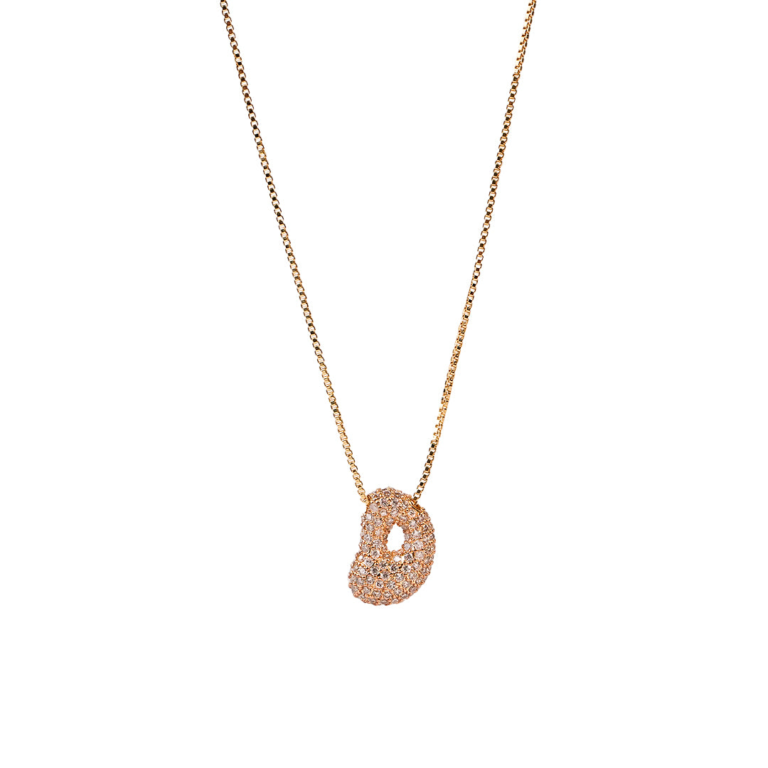 Letter D necklace