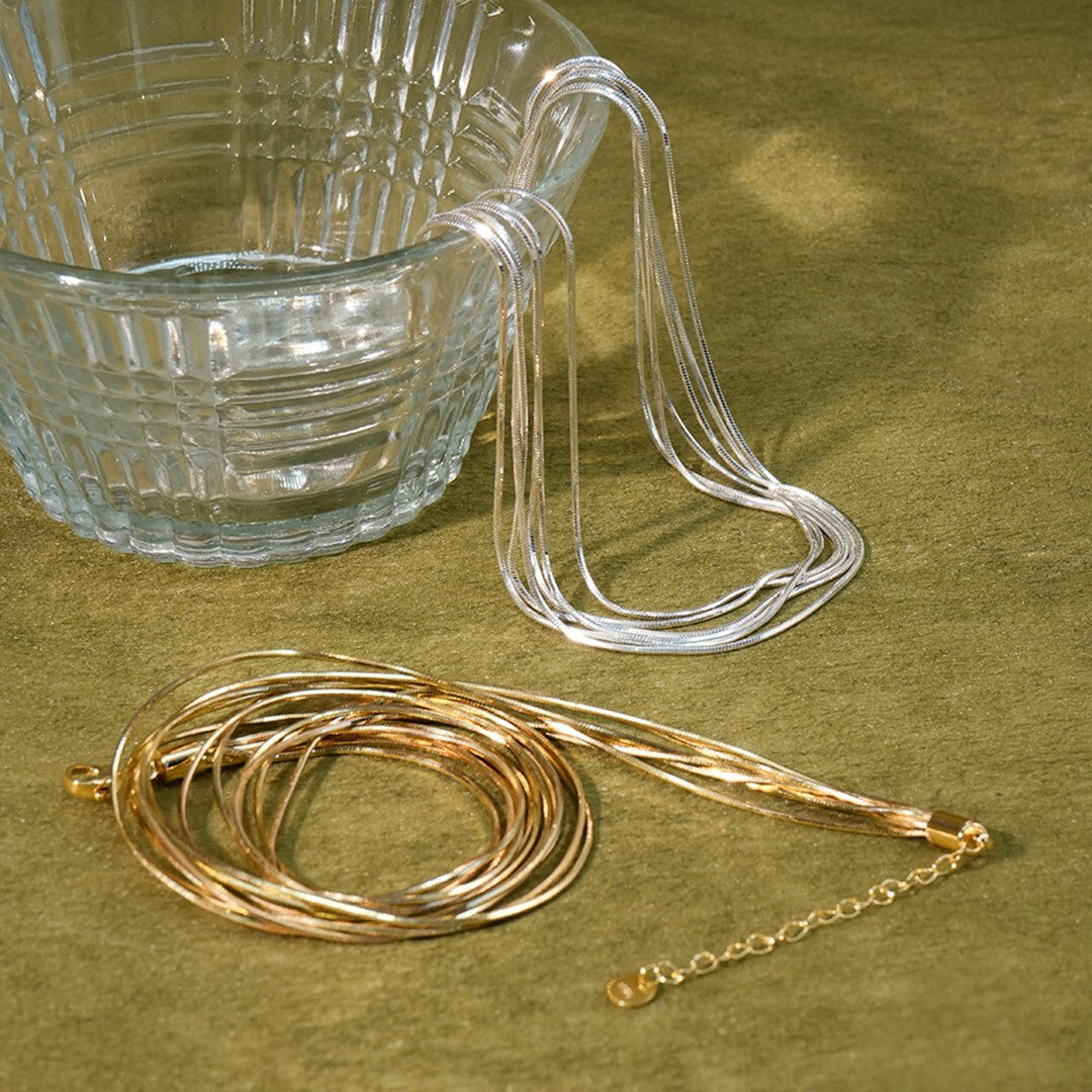 Multi layered necklaces