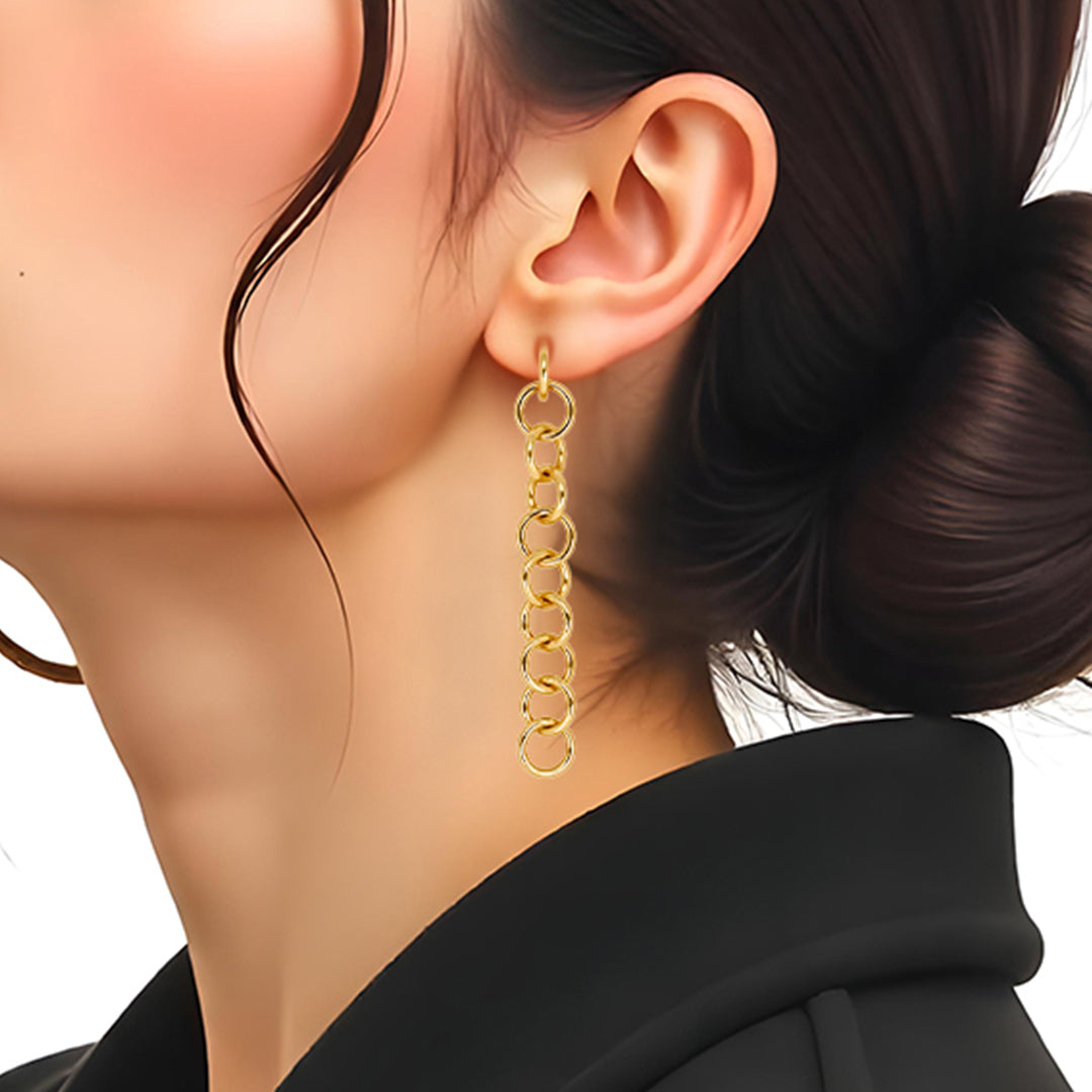 chain earring 