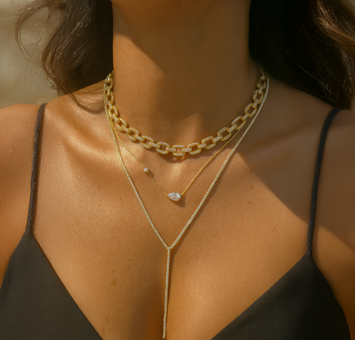 Necklace Stack for Women
