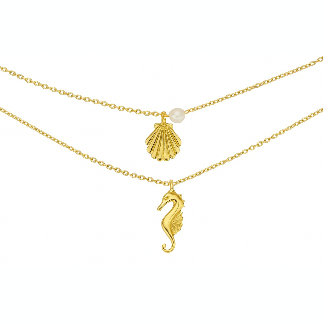 Ocean Charm Necklace for Women