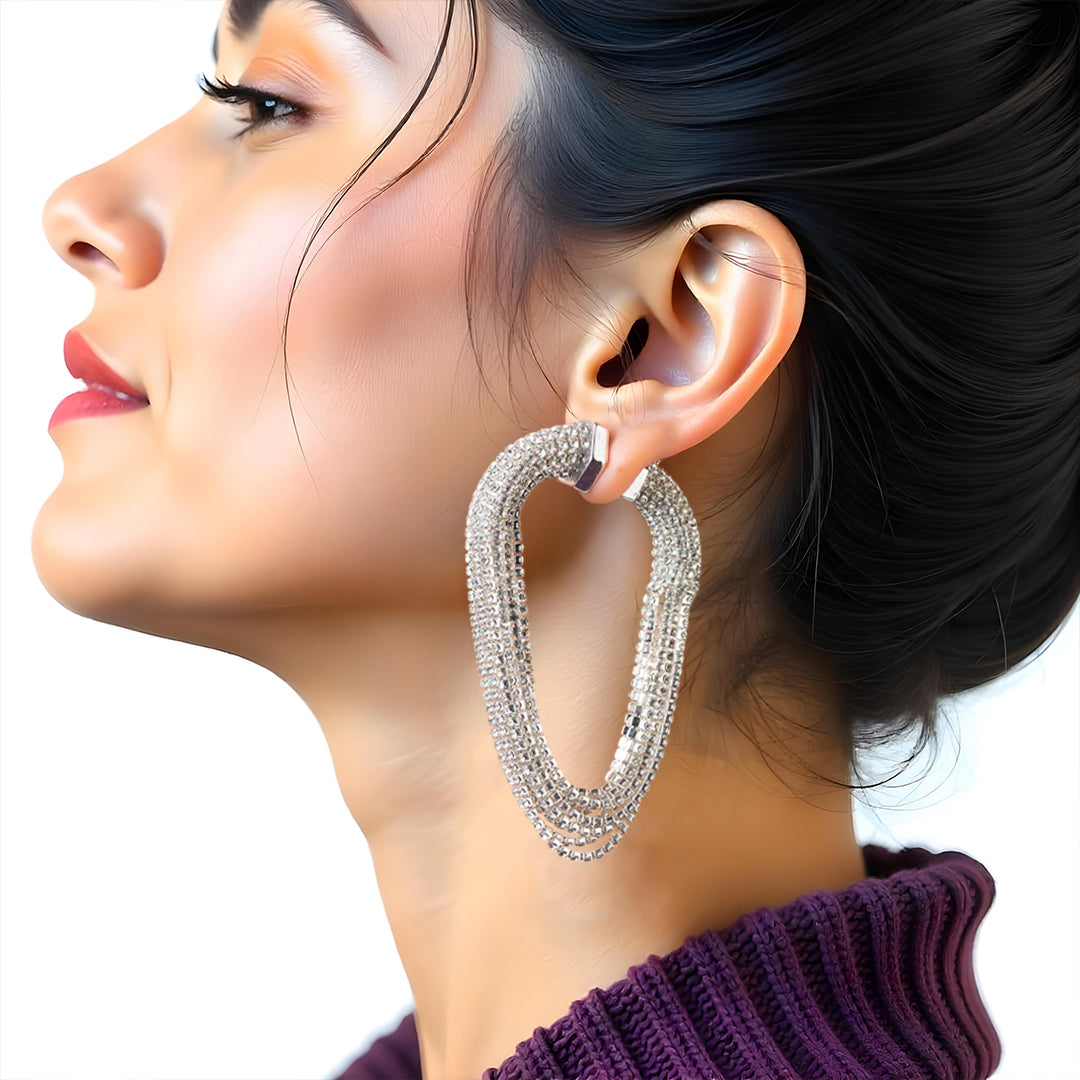 Silver Dangle Earrings