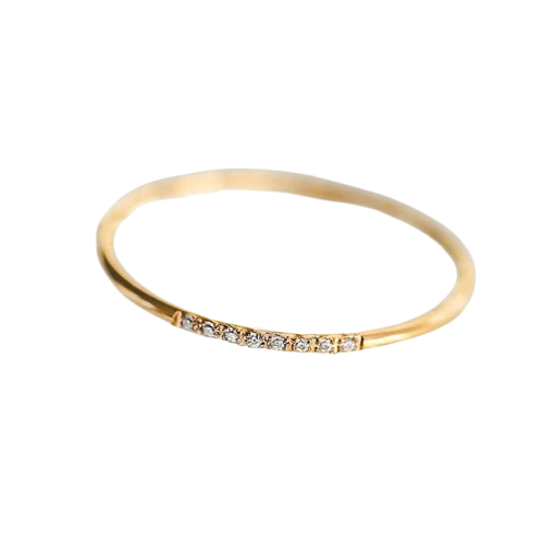 Riva Gold Band Ring For Women