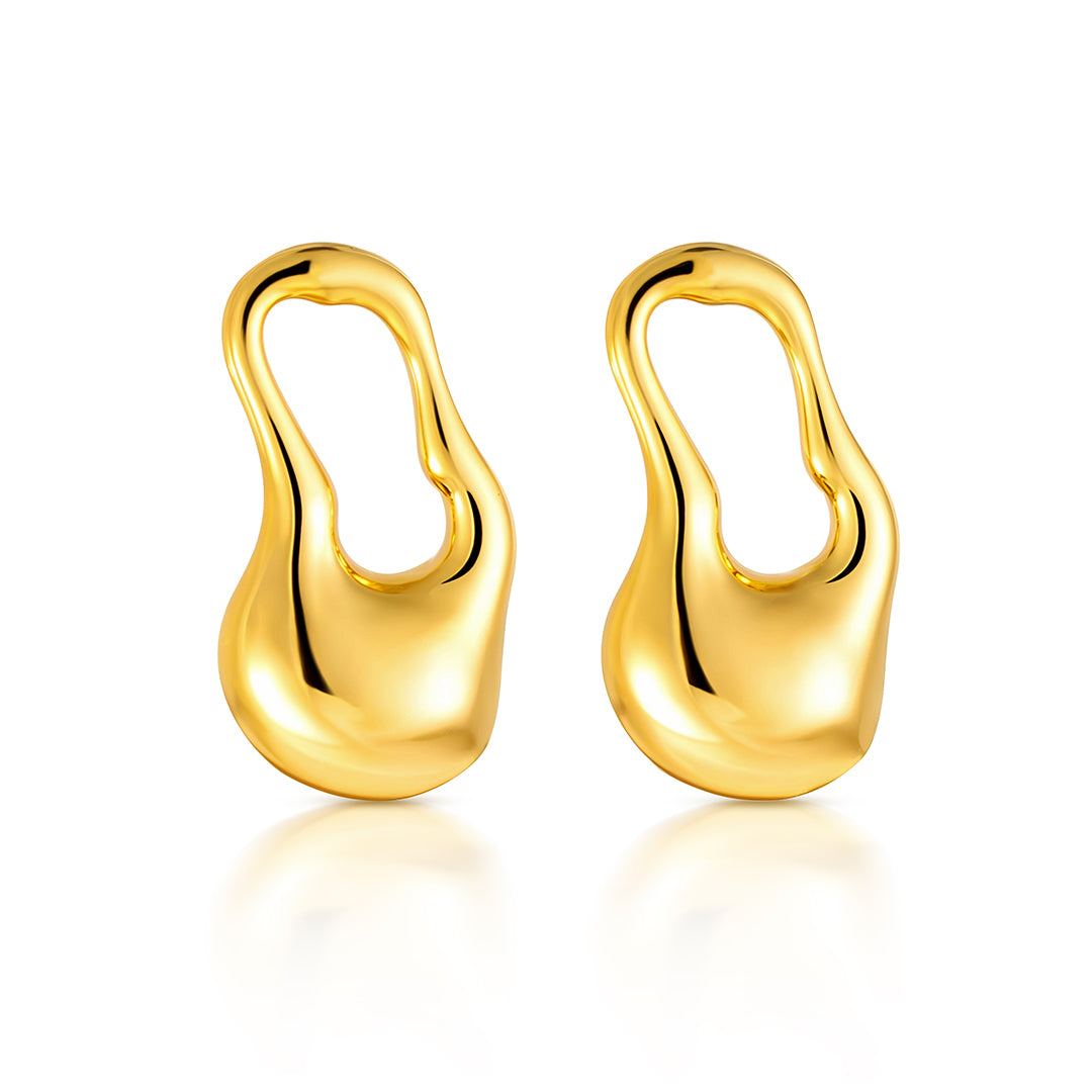 Drop earring , Gold earrings