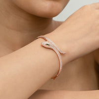 Thumbnail for rose gold snake bracelet