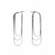 Silvia Layered Chain Earrings