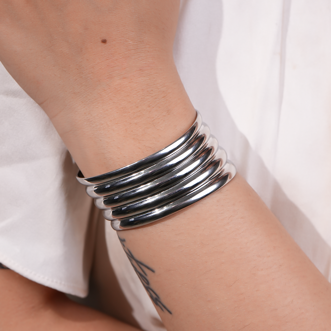 silver bracelets