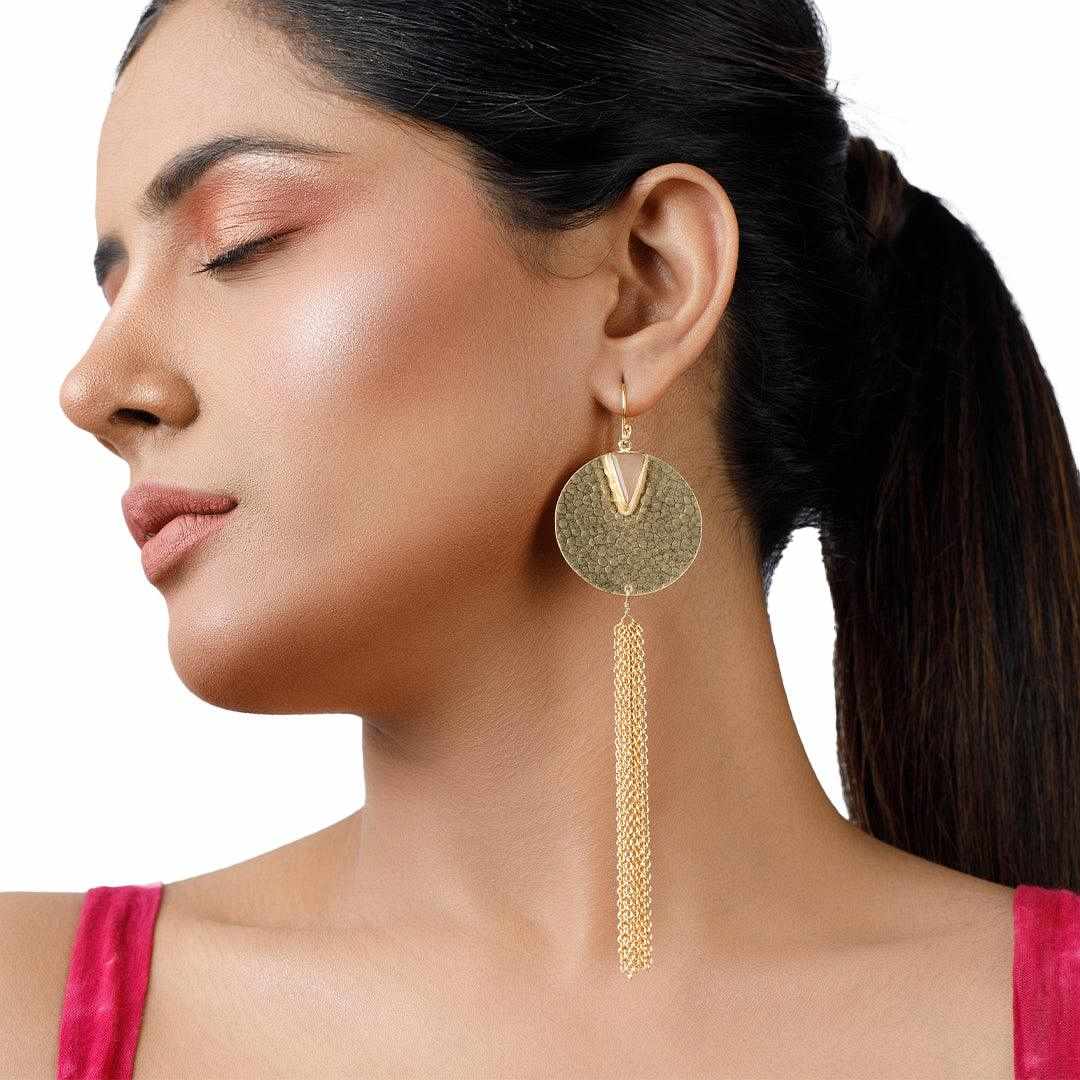 Tassel Dangler earrings