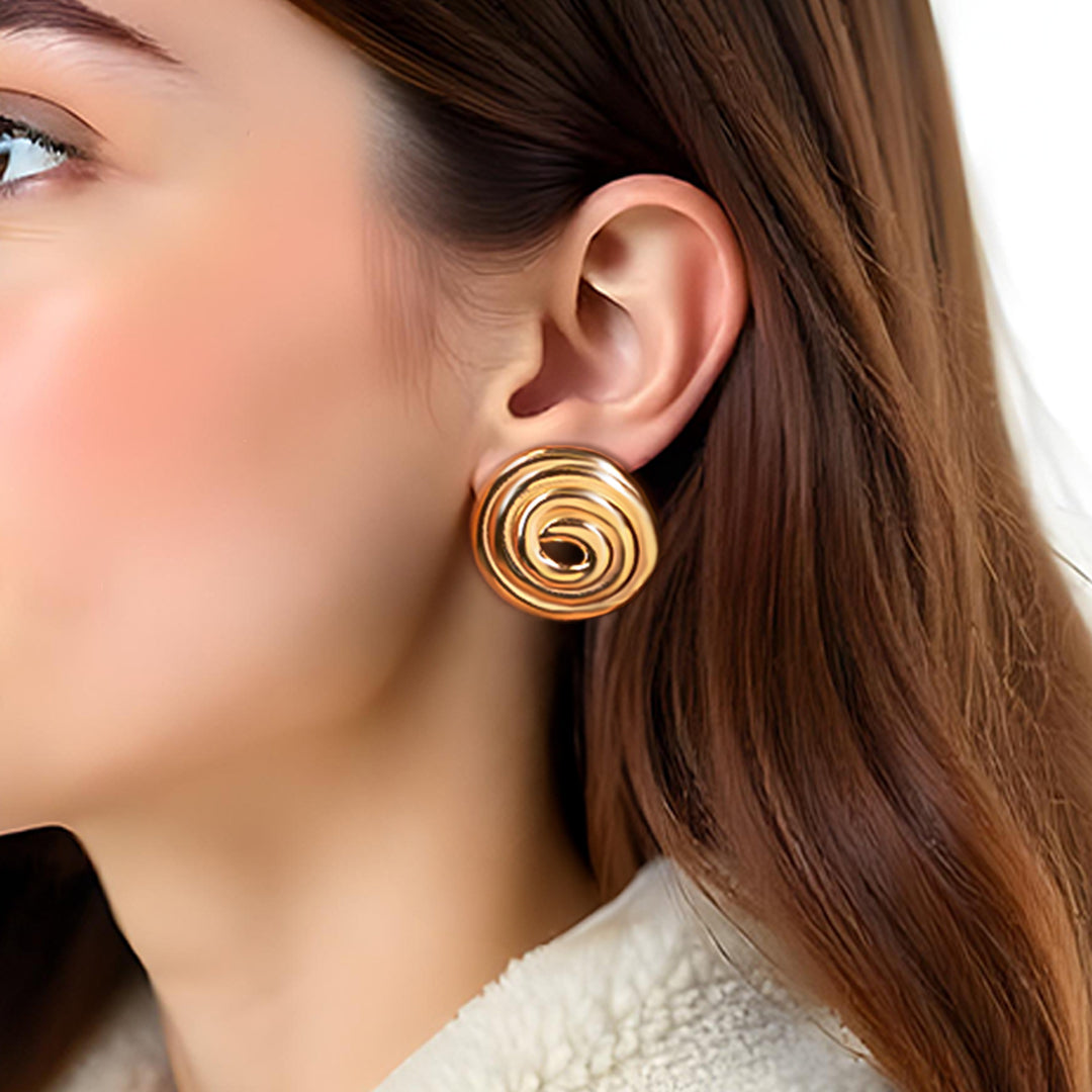 Gold Hoop Earrings