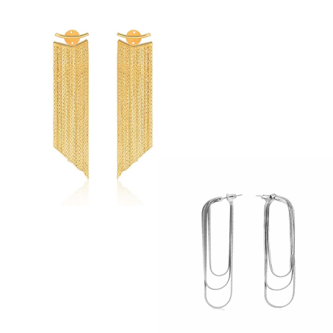 Aria Tassel Dangler Earrings