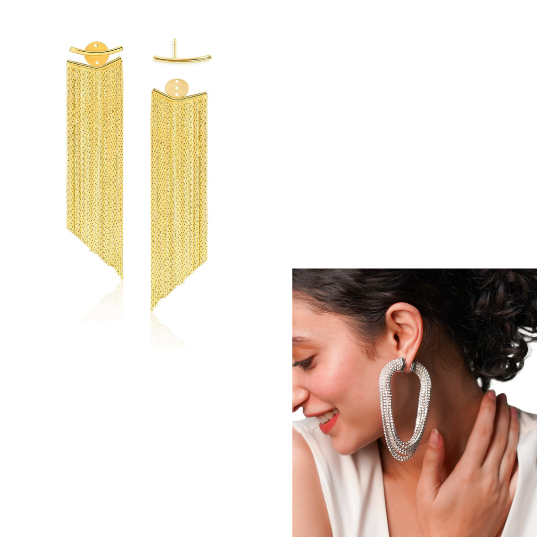 Aria Tassel Dangler Earrings