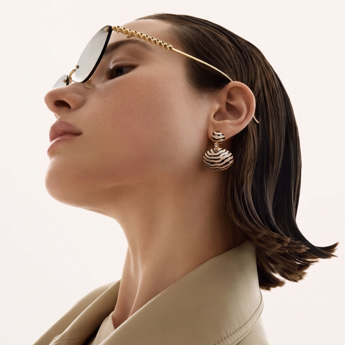 Zarika LuxeTwo-In-One Earrings & Pendant