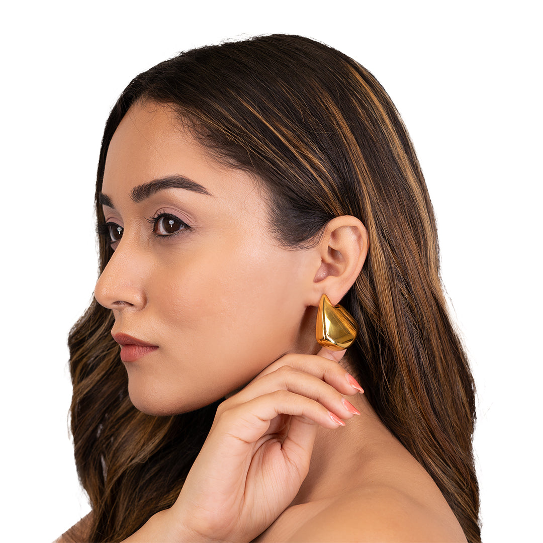 Anna Gilded Earrings