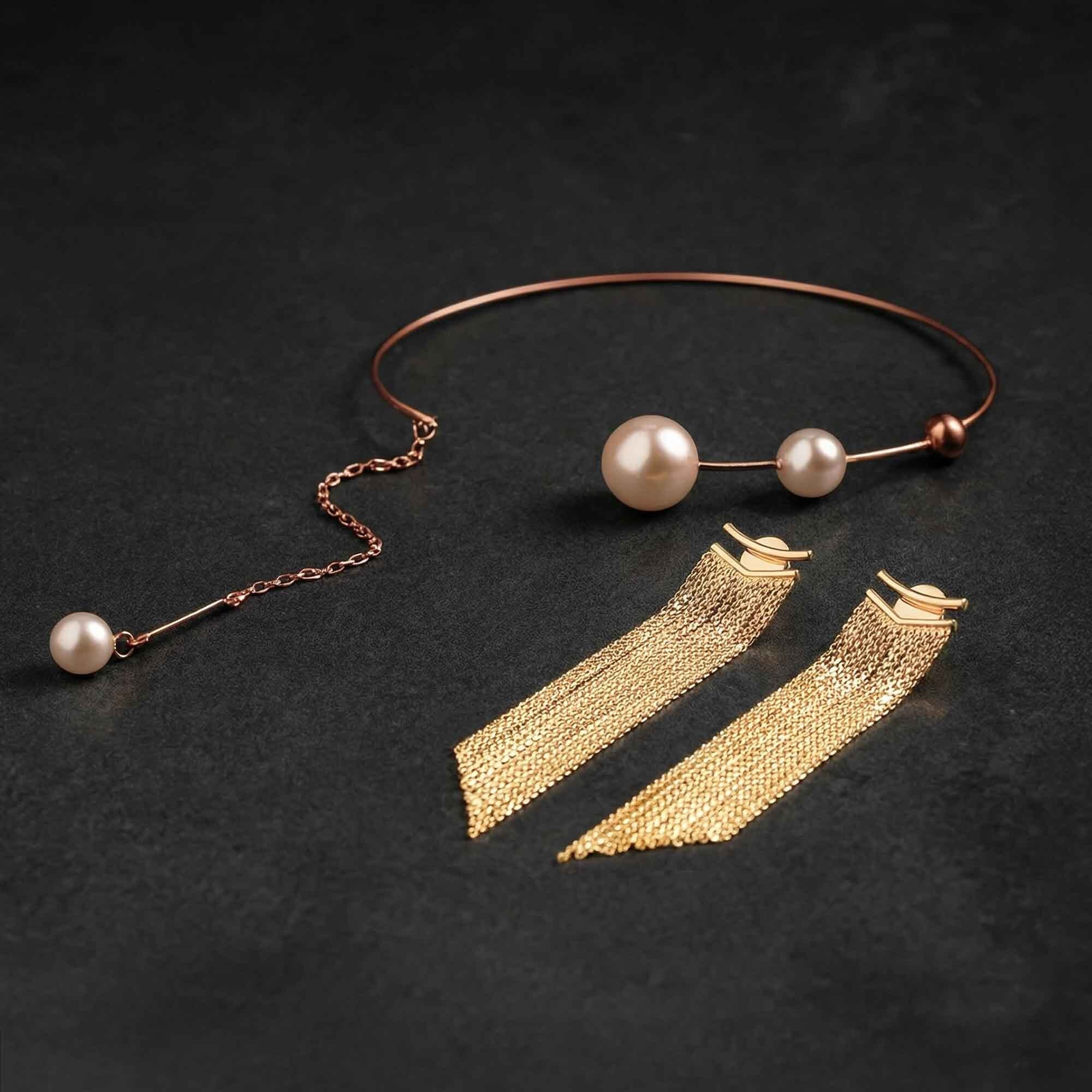 Aria Tassel Dangler Earrings