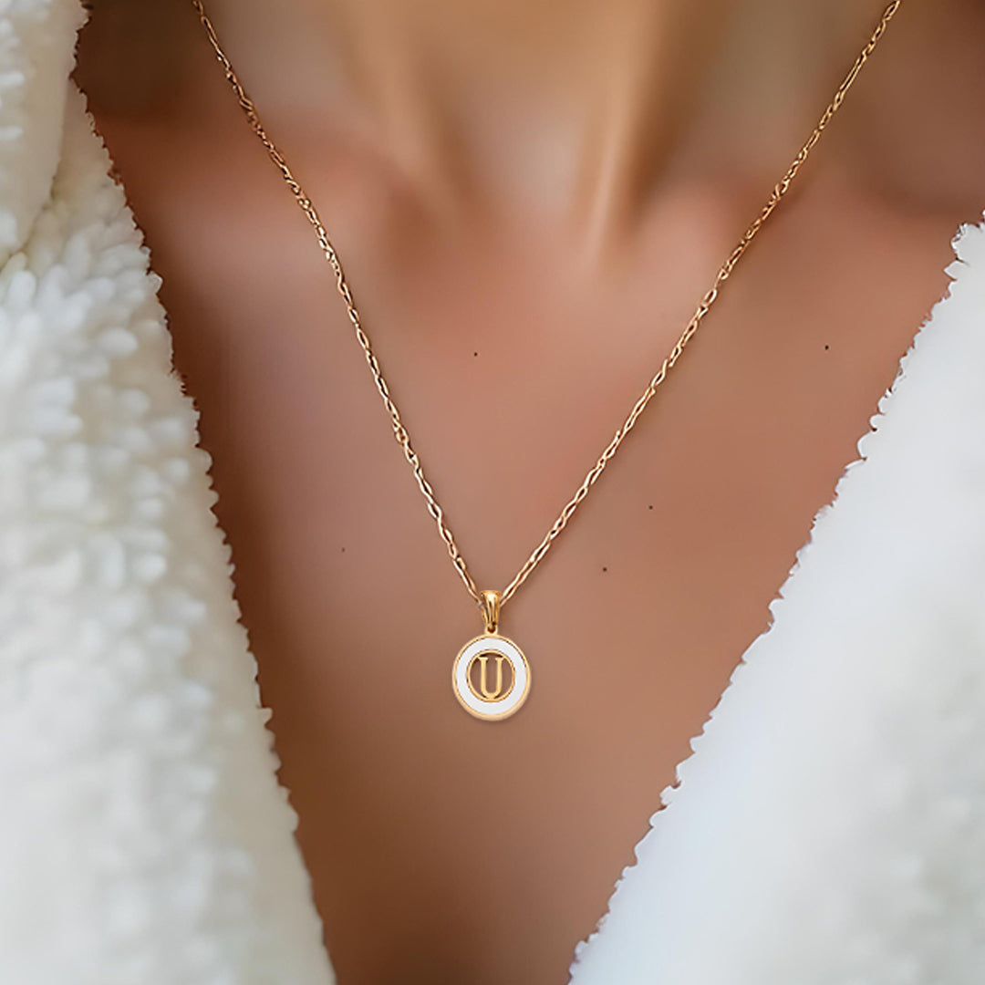 Ash Initial Necklace