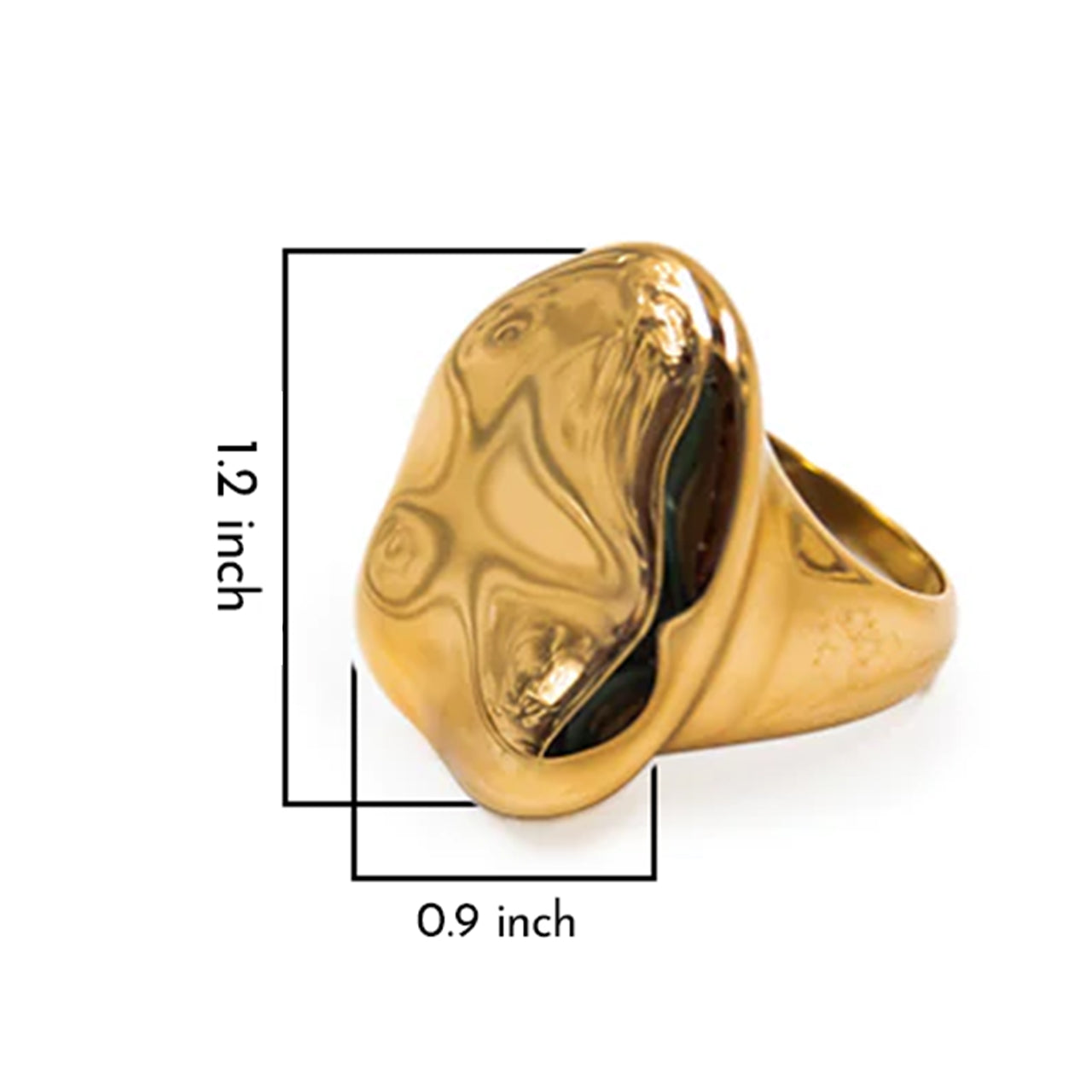 Aurora’s Starburst Gold Ring for Women