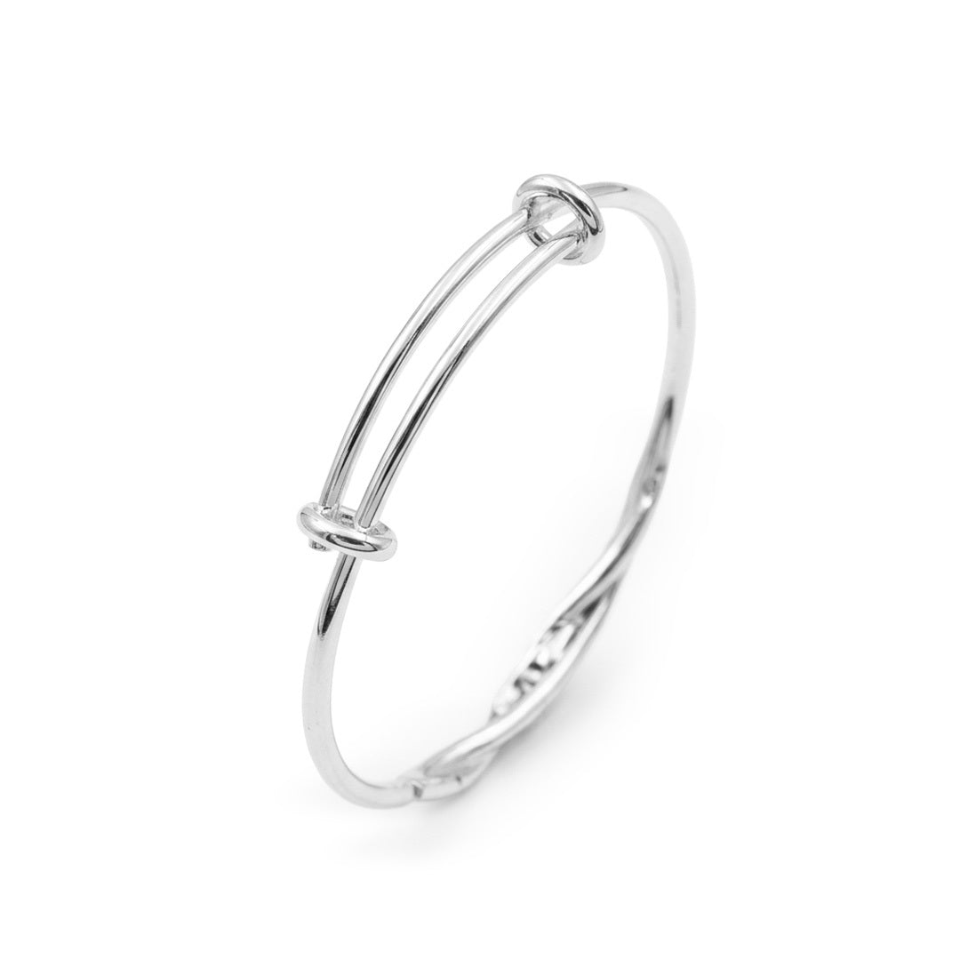 Aurora Twist Adjustable Bangle