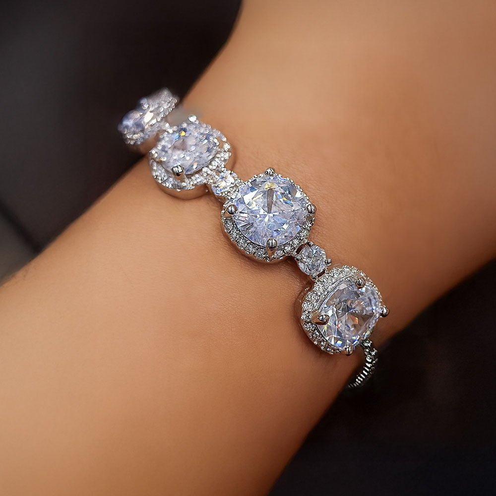 Seena Cubic Zirconia Bracelet for Women