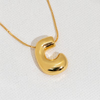 Thumbnail for C initial necklace