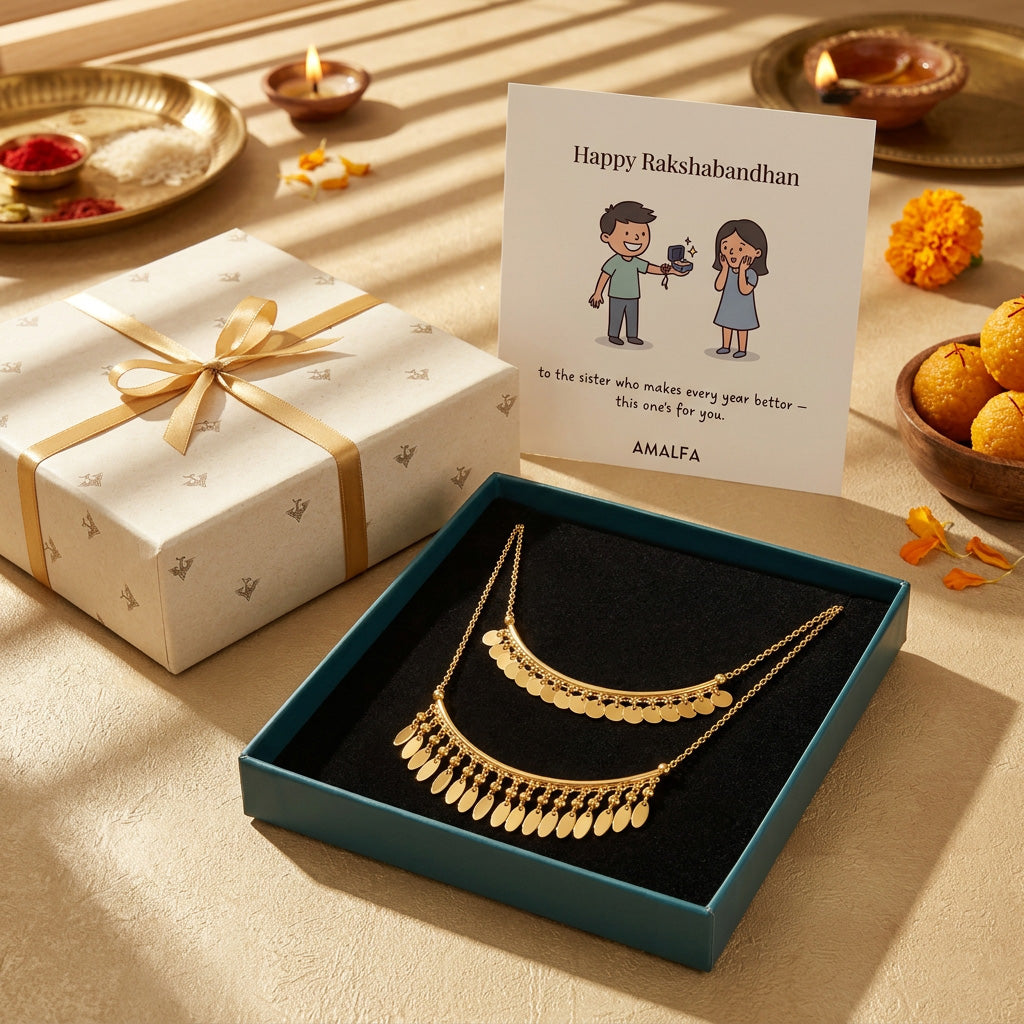 Calista Fringe Necklace For Women