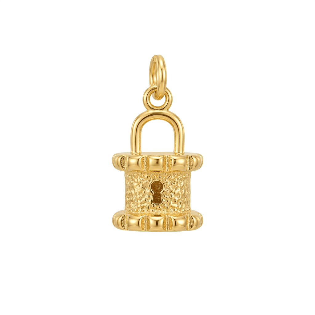 Amelie Vintage Lock Charm (Only Charm)
