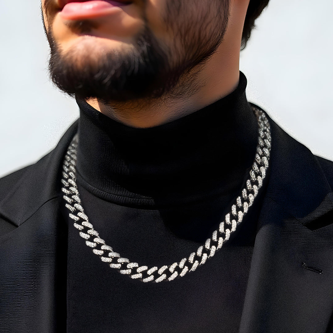 Men Cuban Link Chain Necklace