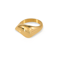 Thumbnail for Elara’s Wavy Gold Ring for Women