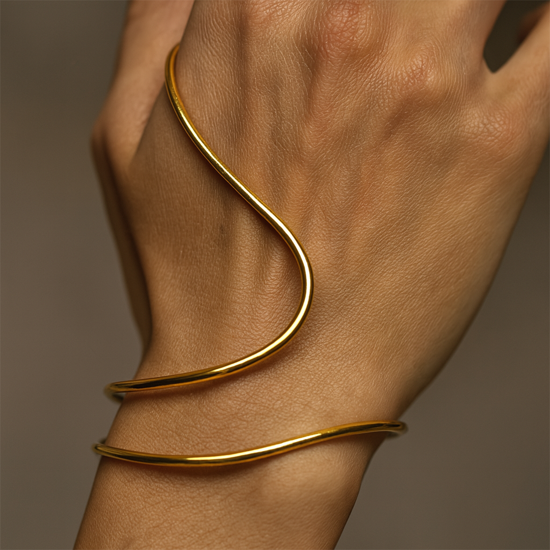 gold bangle  bracelet