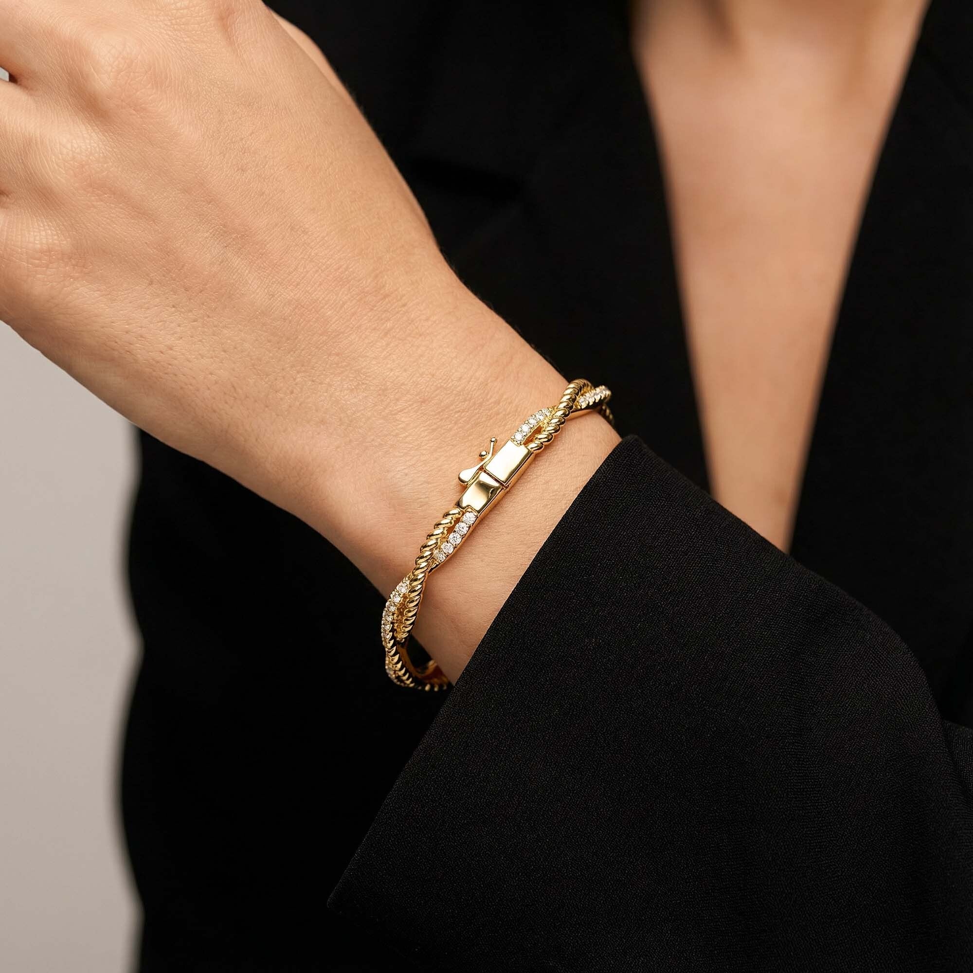 The Golden Hour Stack of 3 Bracelets