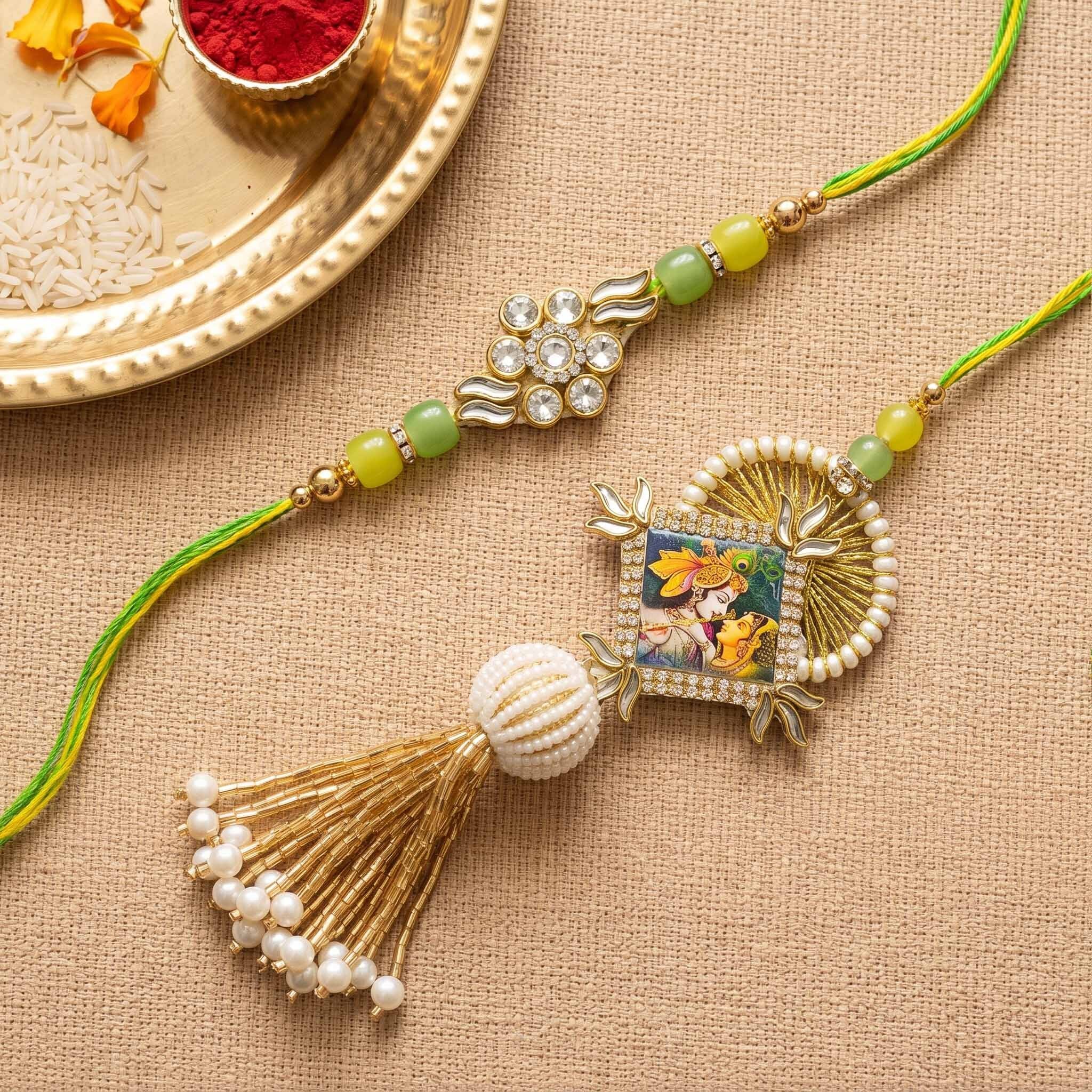 Raasa Radiance Rakhi Set