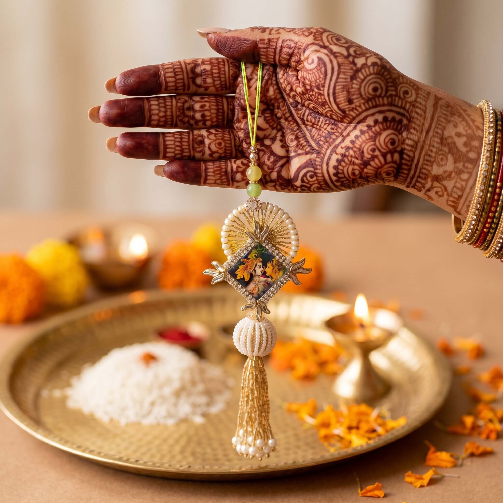 Raasa Radiance Rakhi Set
