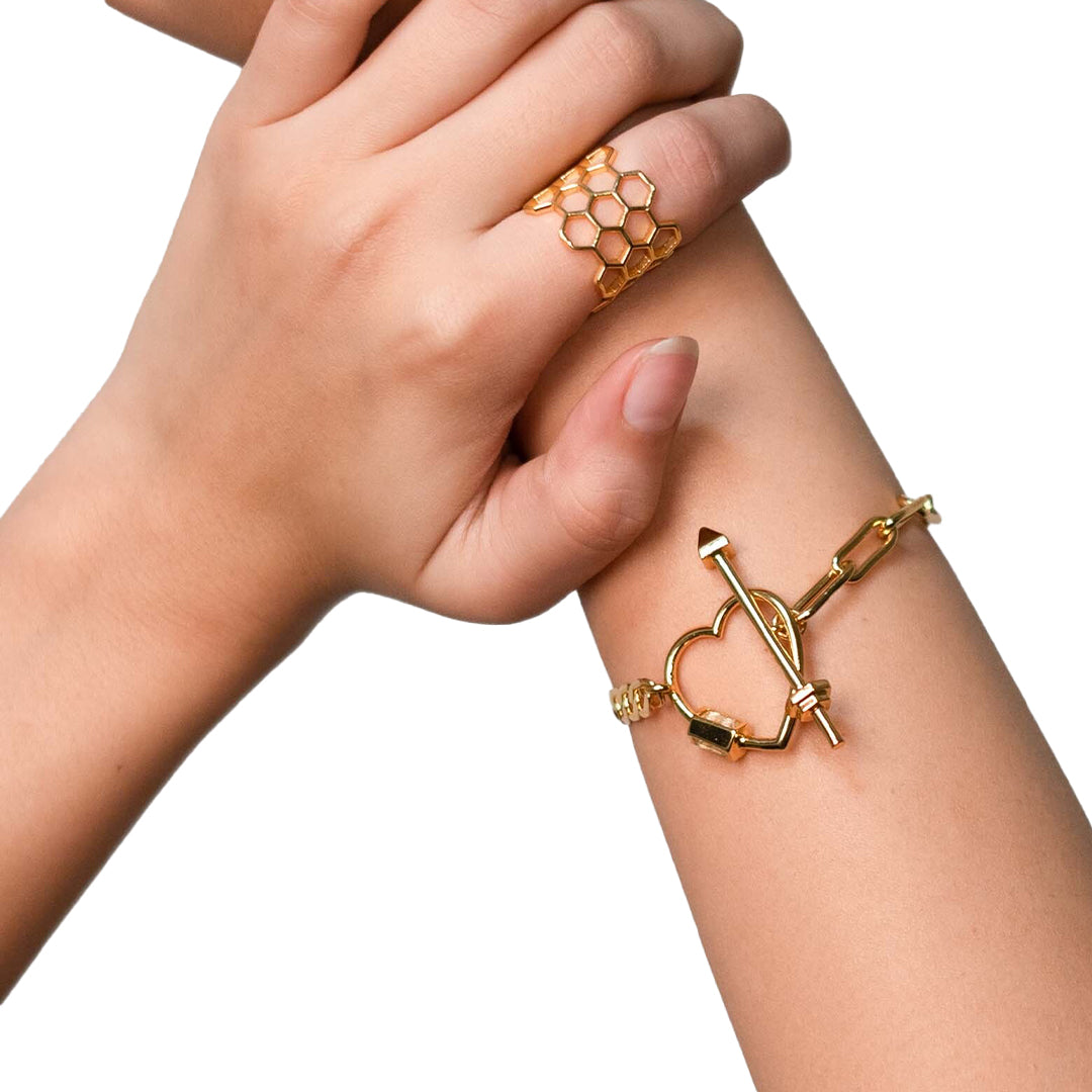 Gold bracelet 
gold jewellery
Demi fine  jewellery
gold plated jewellery