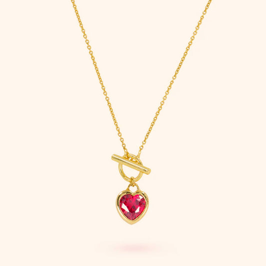 Lev Heart Valentine Necklace