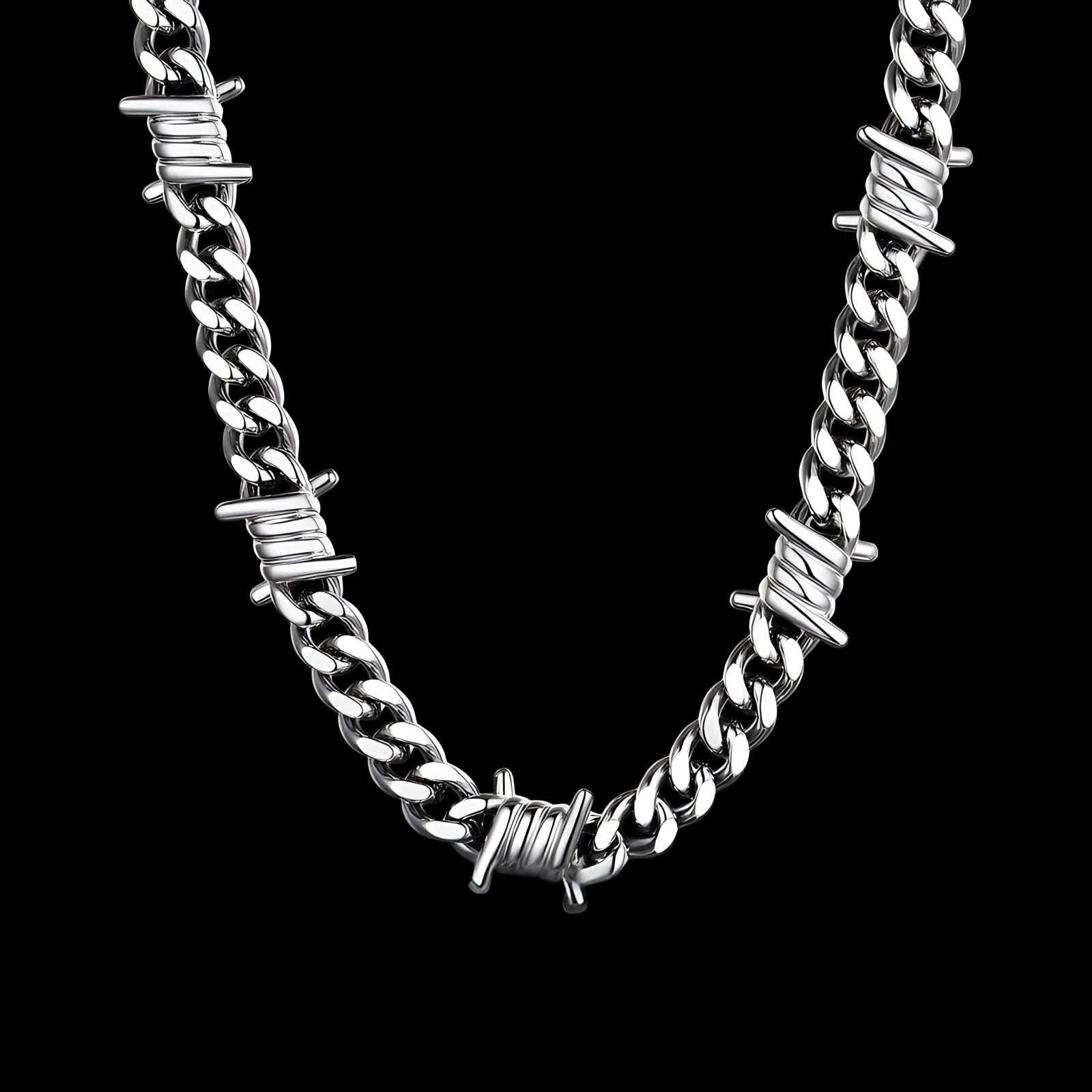Kai Barbed Men's Chain Necklace