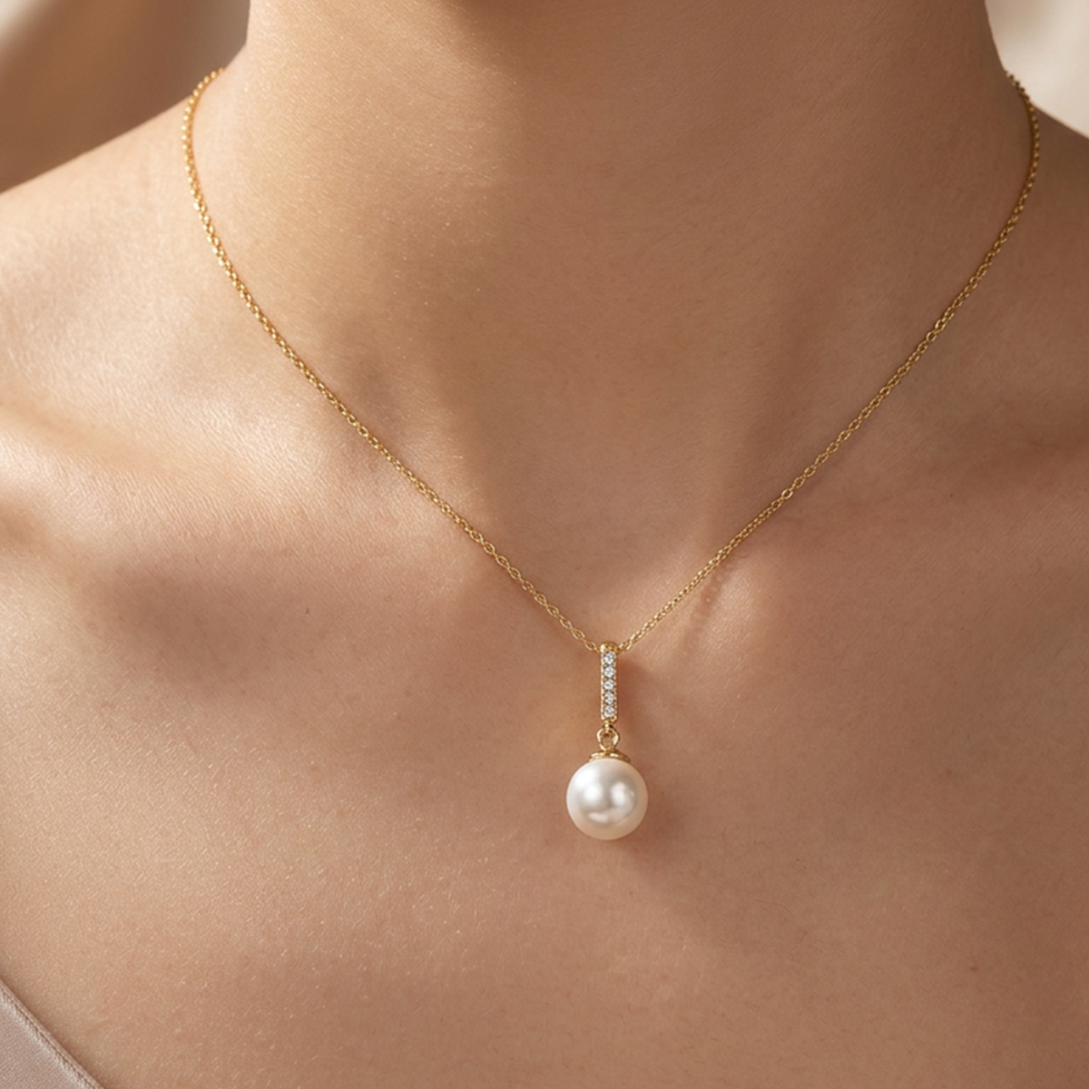 Nerissa Pearl Drop Set