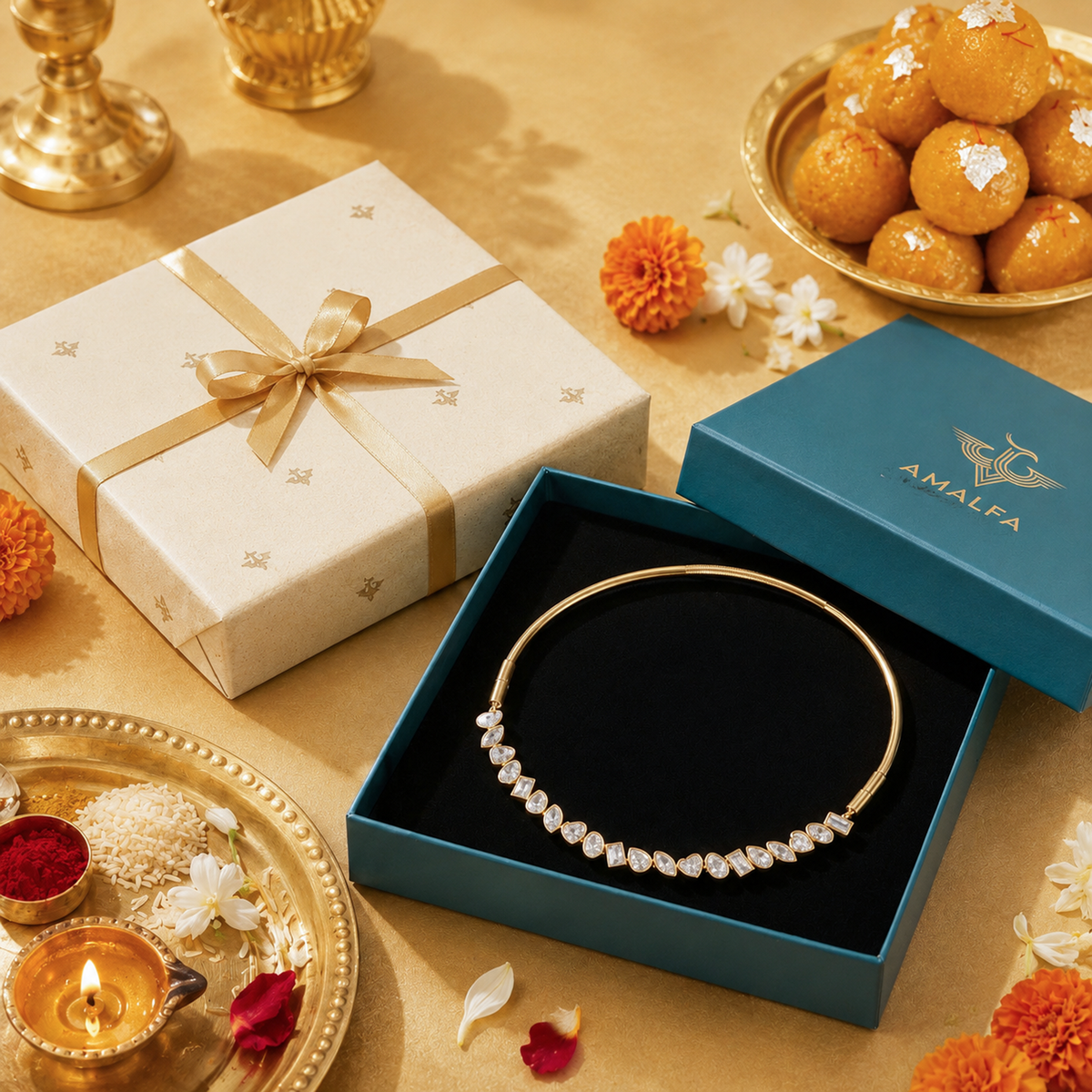 Dual Luxe Transform Necklace-Bracelet For Women