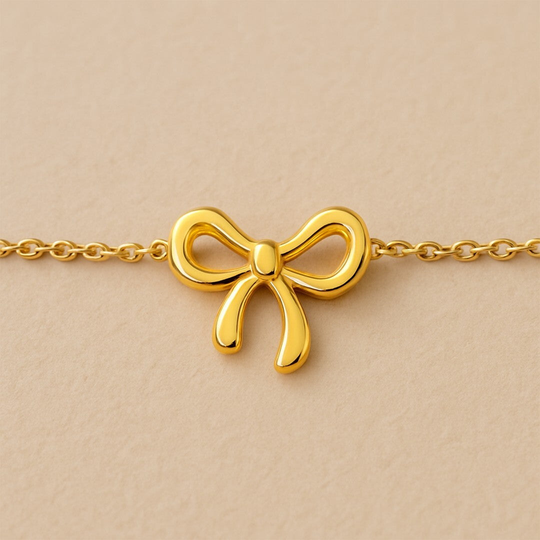 Emily Elegant Bow Necklace for Women
