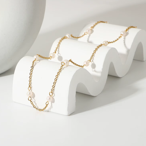 Liora Classic Pearl Necklace - Amalfa