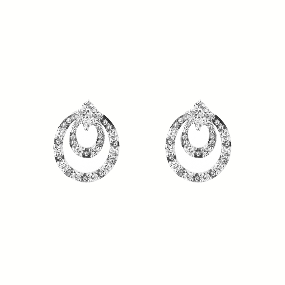 Trinity Curve Modern Mangalsutra & Earrings Set
