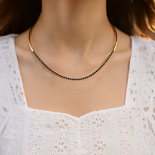 Sofia Crystal Choker Necklace For Women