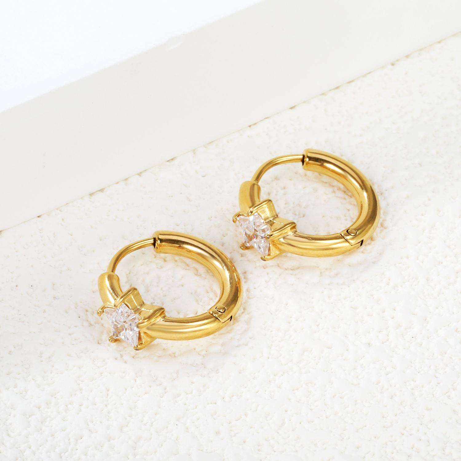 Sari Spark Hoops Earrings For Women