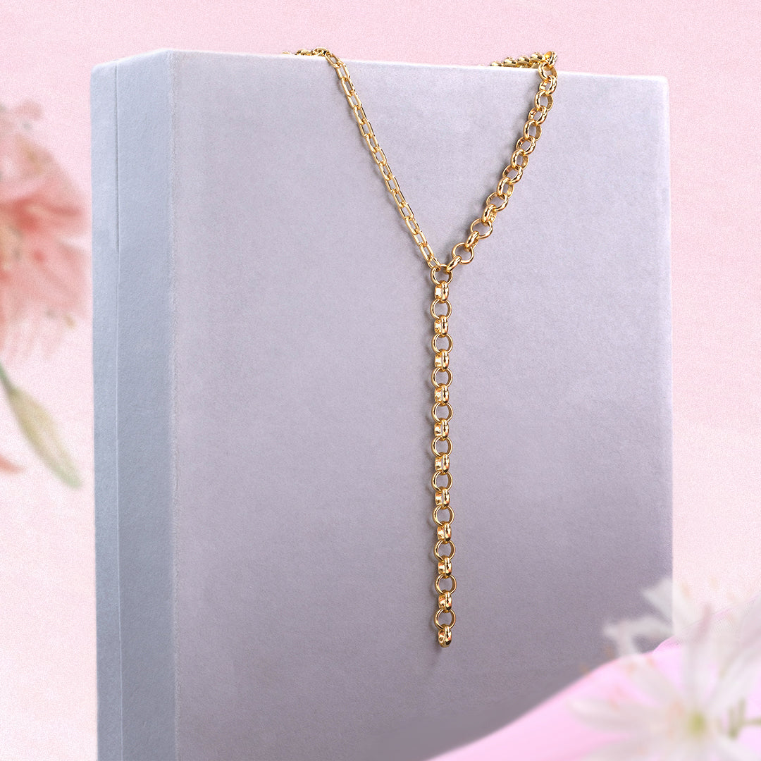 Ivy Dual Gold Chain Necklace