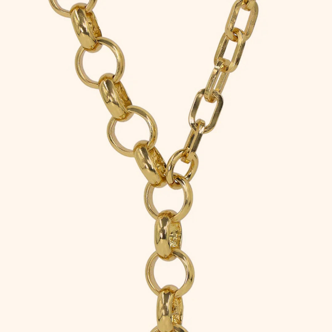 Ivy Dual Gold Chain Necklace