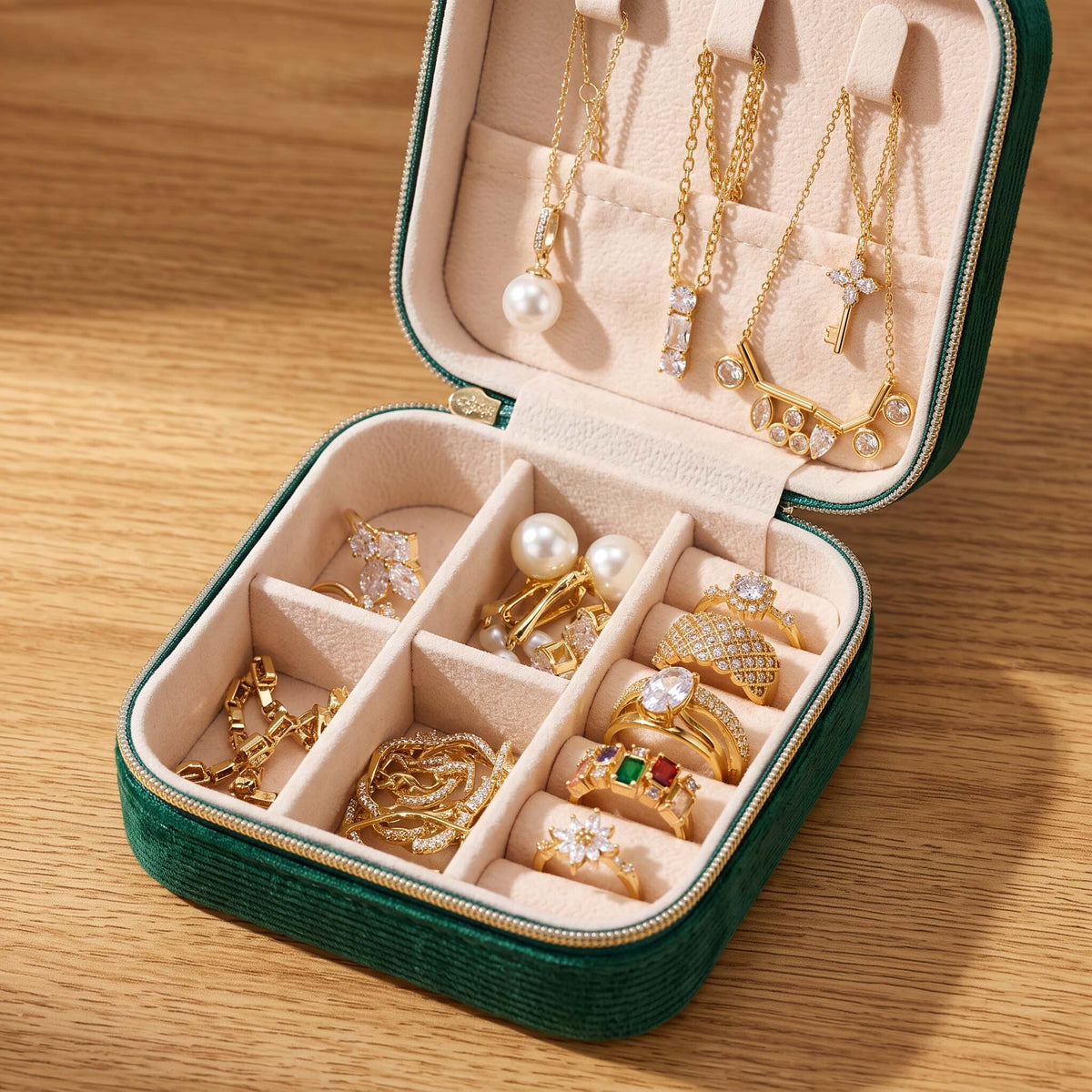 Velvet Jewellery Organizer