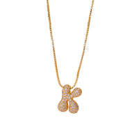 Thumbnail for Yumi Sparkling Initial Necklace