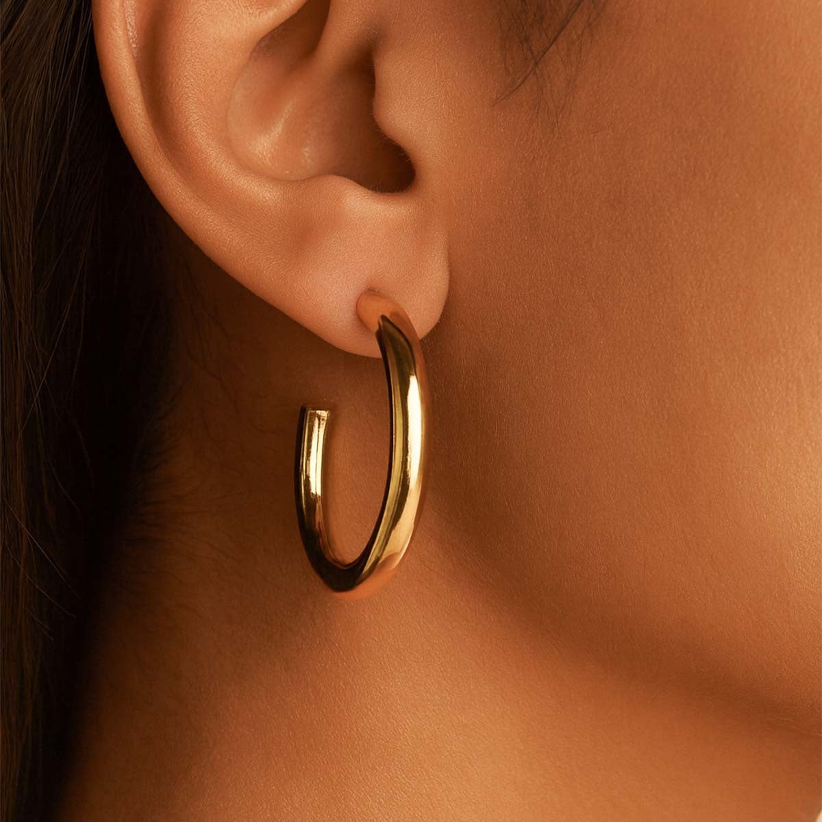 Imogen Timeless Hoop Earrings - Amalfa