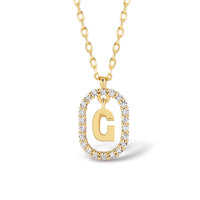 Thumbnail for G letter gold pendant