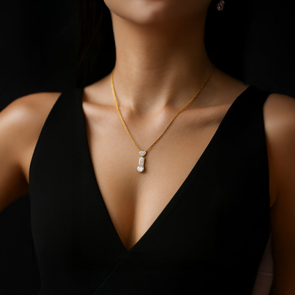 Inaya Heart shaped Necklace
