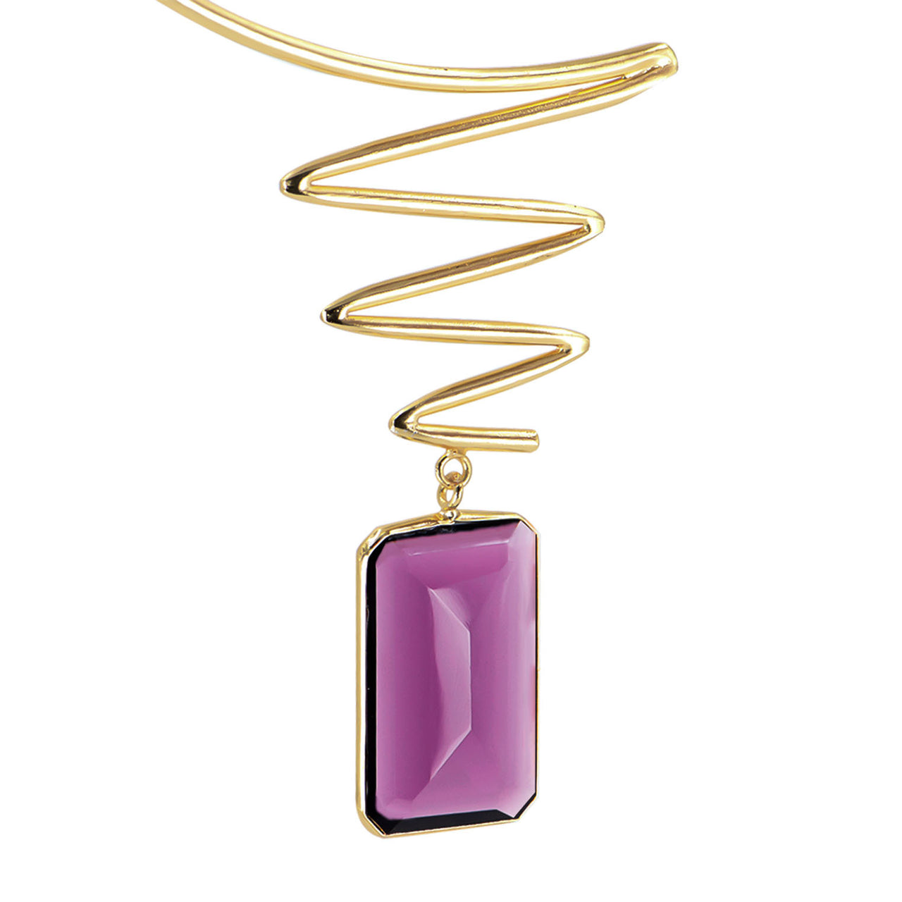 Zoe Amethyst Necklace