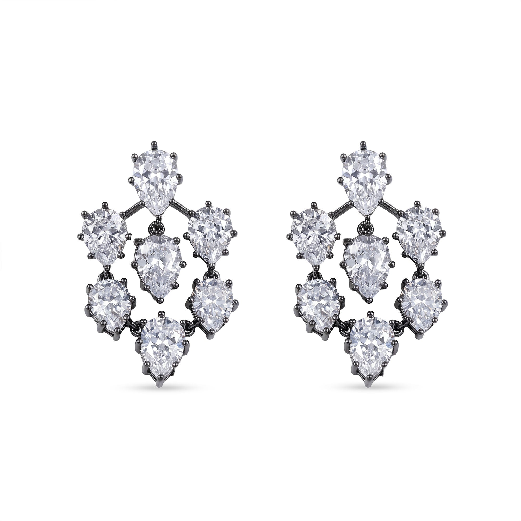 Raisa Statement chandelier earrings